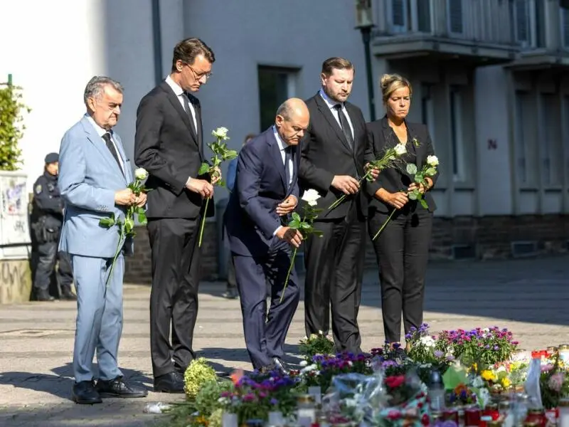 Scholz besucht Solingen