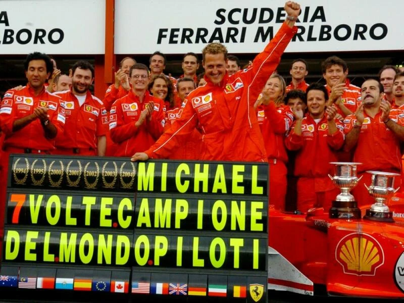 Michael Schumacher - Siebter WM-Titel 2004