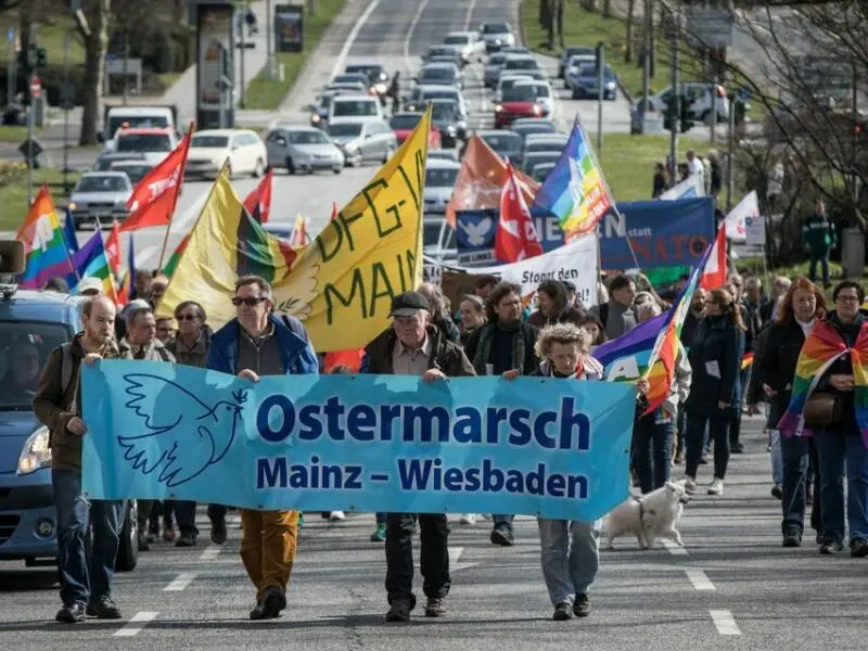 Ostermarsch Mainz-Wiesbaden (Archivbild)
