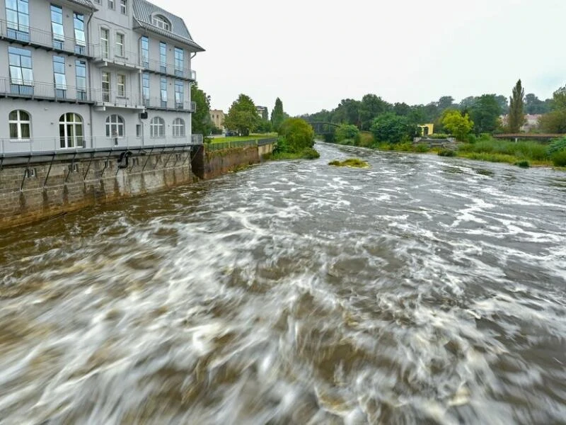 Hochwasserlage in Brandenburg