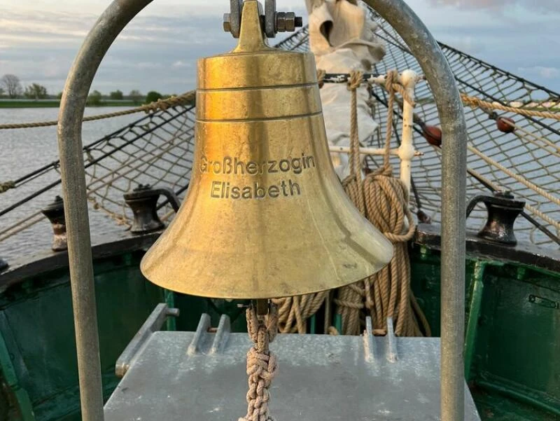 Schiffsglocke an Bord der «Großherzogin Elisabeth»