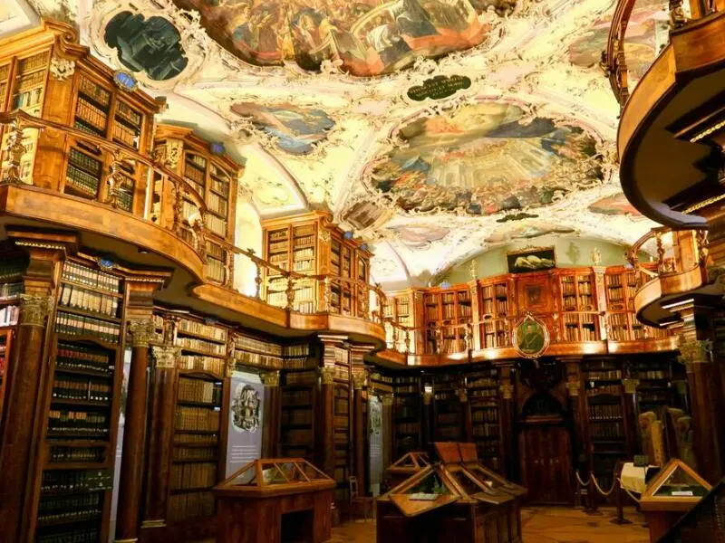 Stiftsbibliothek im Kloster St. Gallen