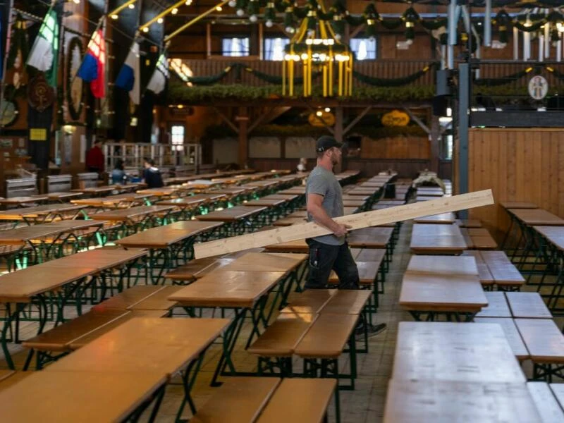 Presserundgang auf dem Oktoberfest