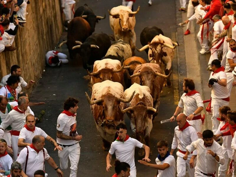 «Sanfermines»-Fest in Pamplona