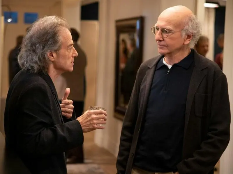 Richard Lewis mit Larry David