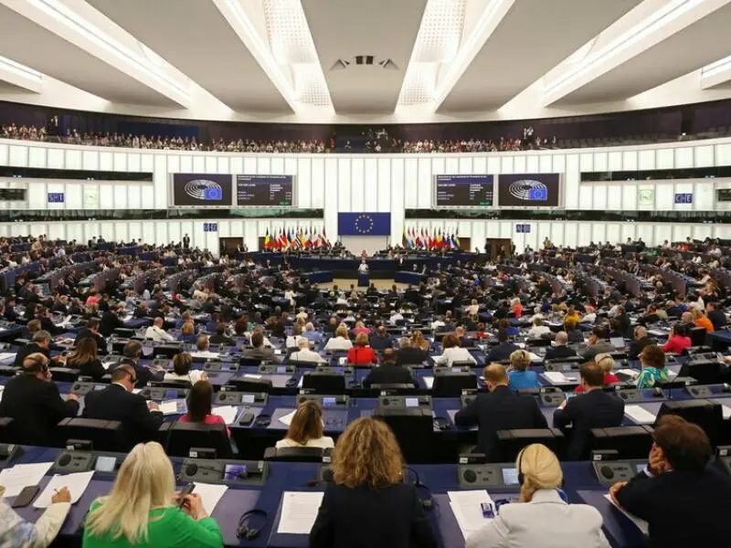 Sitzung Europäisches Parlament - Wahl Kommissionspräsidentin