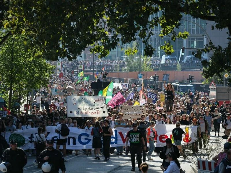 Aufruf zum Klimastreik von Fridays for Future - Hamburg