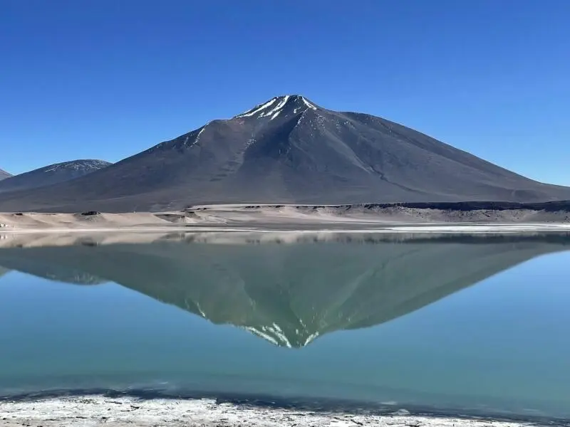 Laguna Verde im Altiplano der Atacama