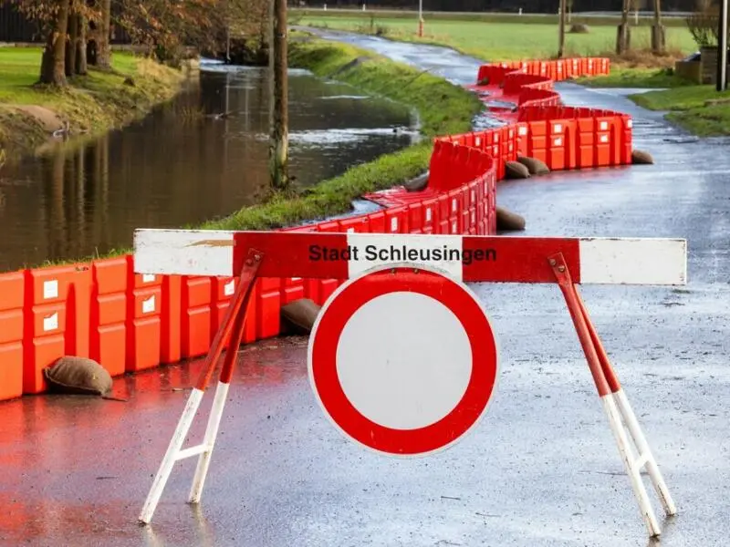 Hochwasser in Thüringen