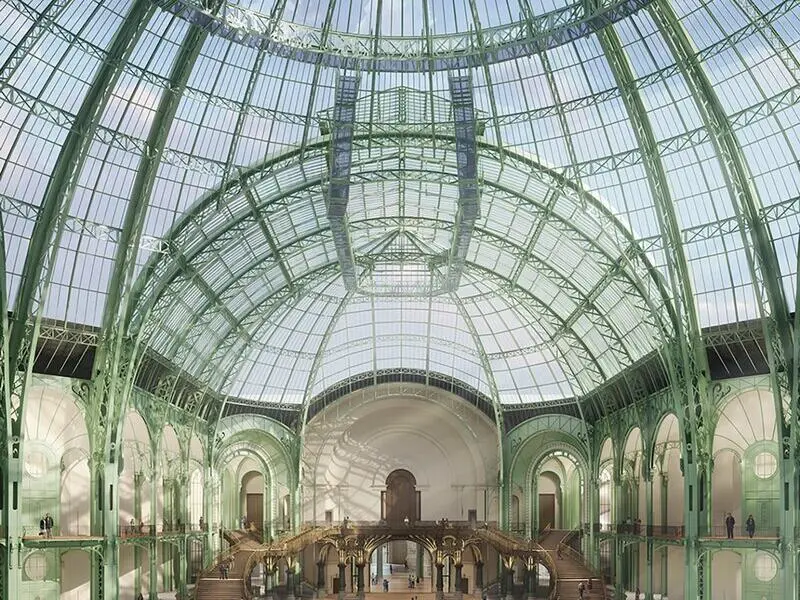 Restaurierung des Kirchenschiffs im Grand Palais Paris