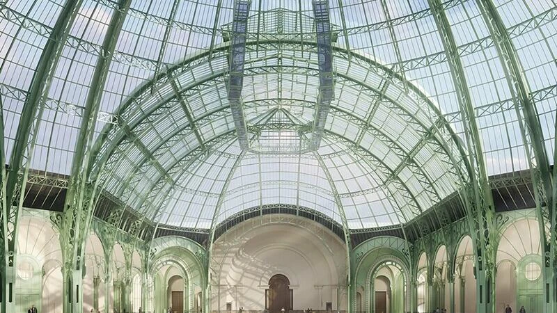 Restaurierung des Kirchenschiffs im Grand Palais Paris