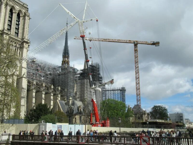 Pariser Kathedrale Notre-Dame fünf Jahre nach dem Großbrand