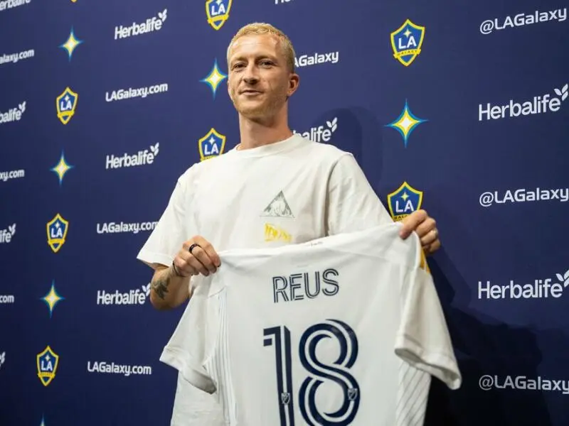 Vorstellung Marco Reus bei neuem Team Los Angeles Galaxy