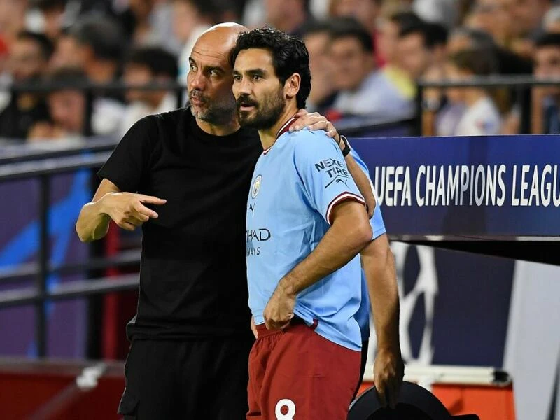 Guardiola und Gündogan