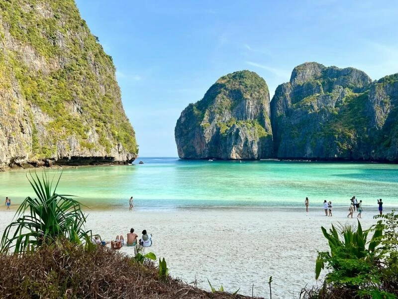 Der Traumstrand Maya Bay