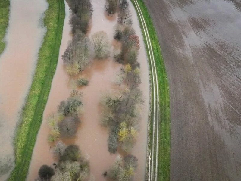 Hochwasser der Helme