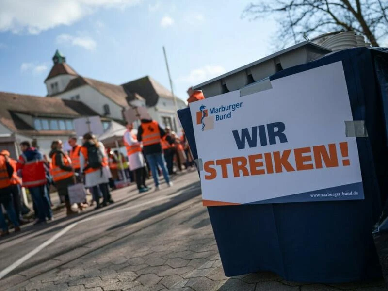 Ärzte am Universitätsklinikum des Saarlandes erneut im Streik