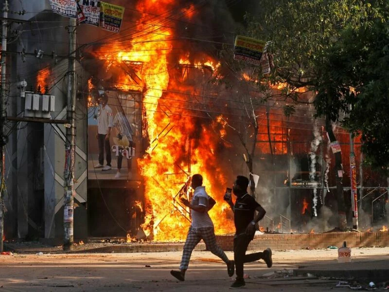 Proteste in Bangladesch