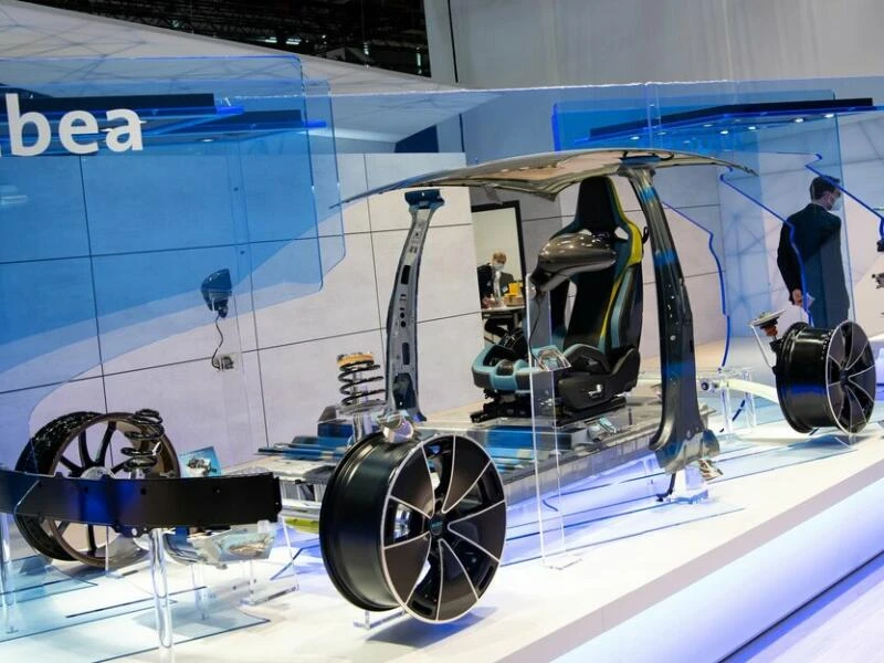 Mubea-Messestand auf IAA Mobility