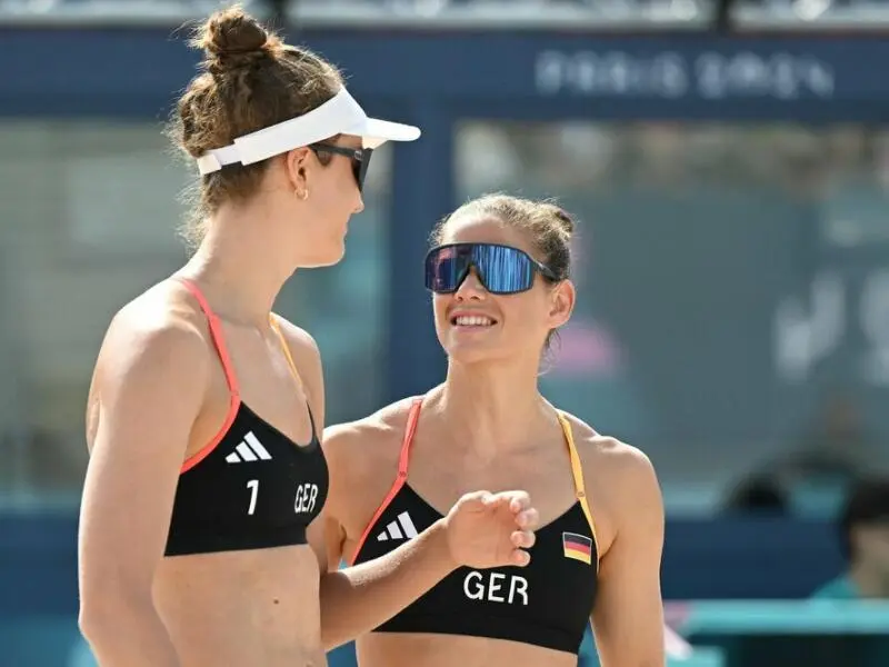 Svenja Müller (l) und Cinja Tillmann