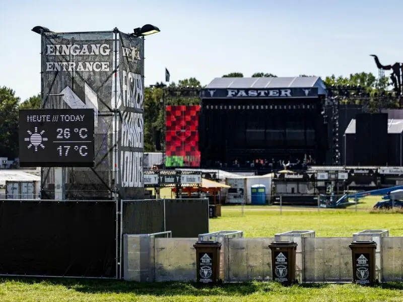 Wacken bereitet sich auf das Festival vor