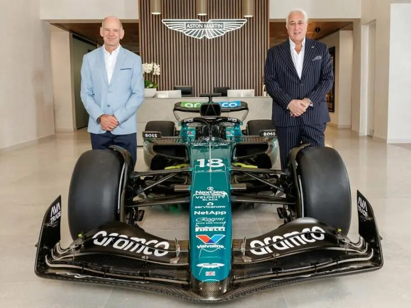 Adrian Newey wechselt zum Aston Martin Aramco Formula One Team