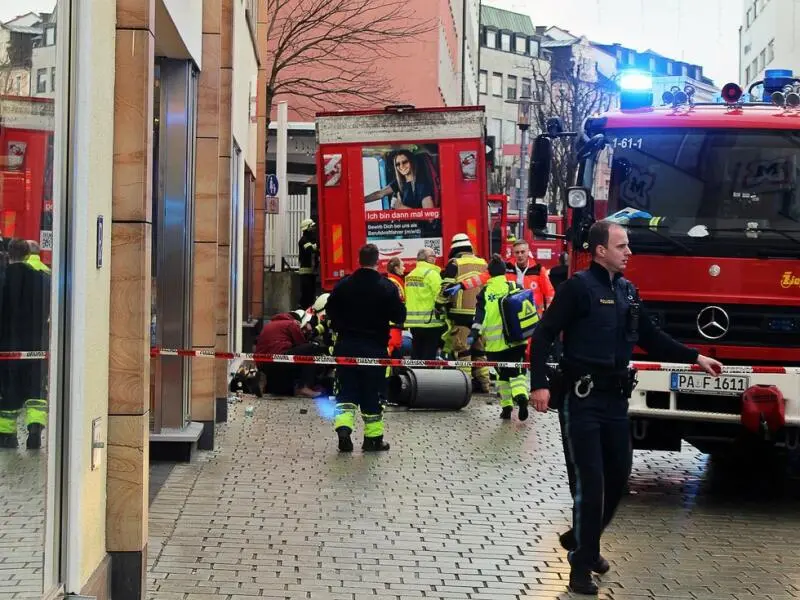 Unfall in Passau