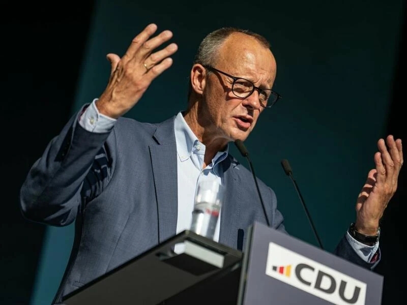 Vor Landtagswahl in Brandenburg - CDU Wahlkampfabschluss