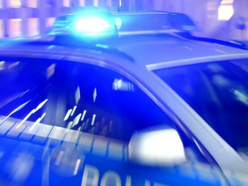 Blaulicht auf einem Polizeiauto