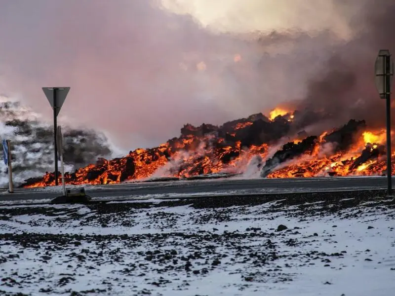 Erneut Vulkanausbruch auf Island