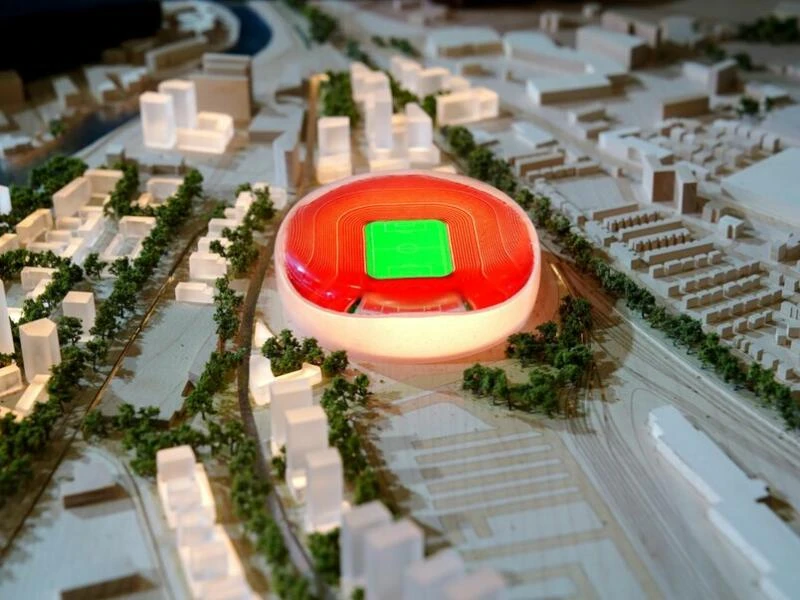 Manchester United stellt Modell für möglichen Stadion-Neubau vor