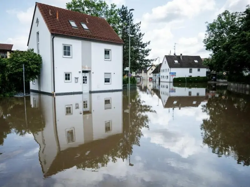 Hochwasser in Günzburg