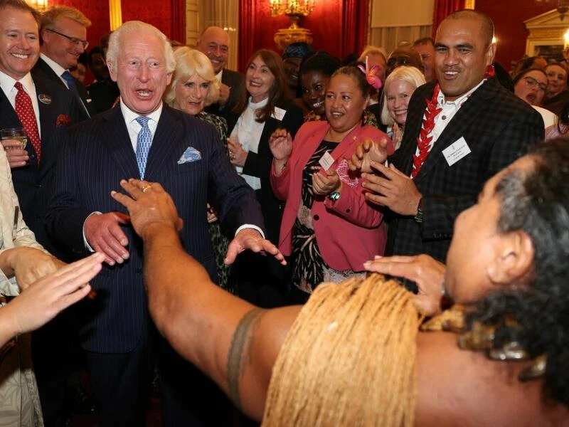 Charles bei  Empfang zu Ehren des Staatenbunds Commonwealth