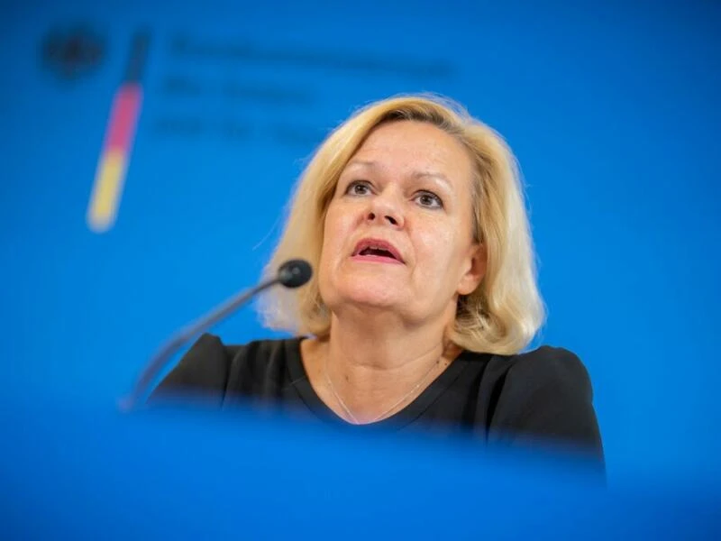 Innenministerin Faeser