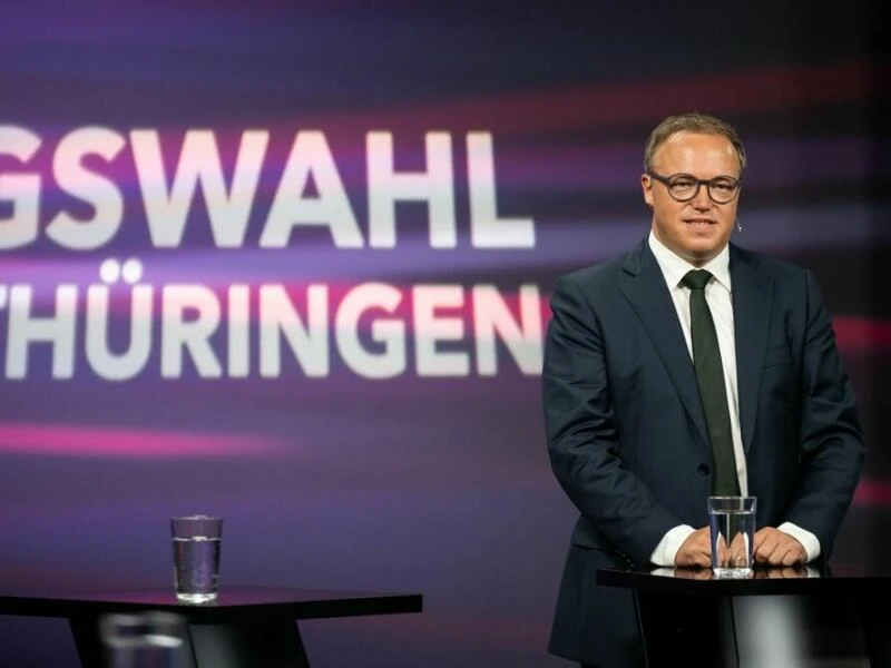 Thüringer CDU-Spitzenkandidat Mario Voigt