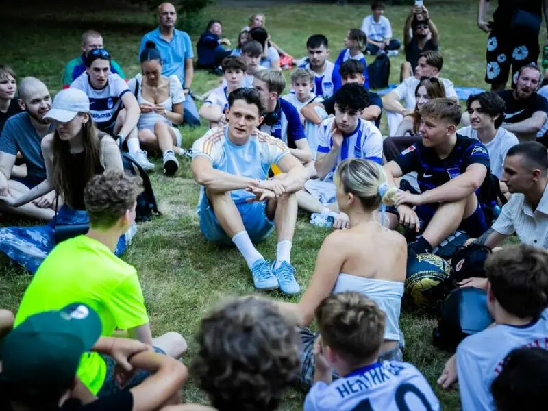 Herthas Fabian Reese lädt Fans in Park ein