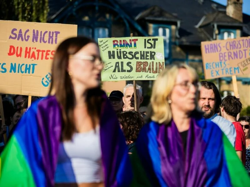 Landtagswahl in Brandenburg – Protest gegen AfD