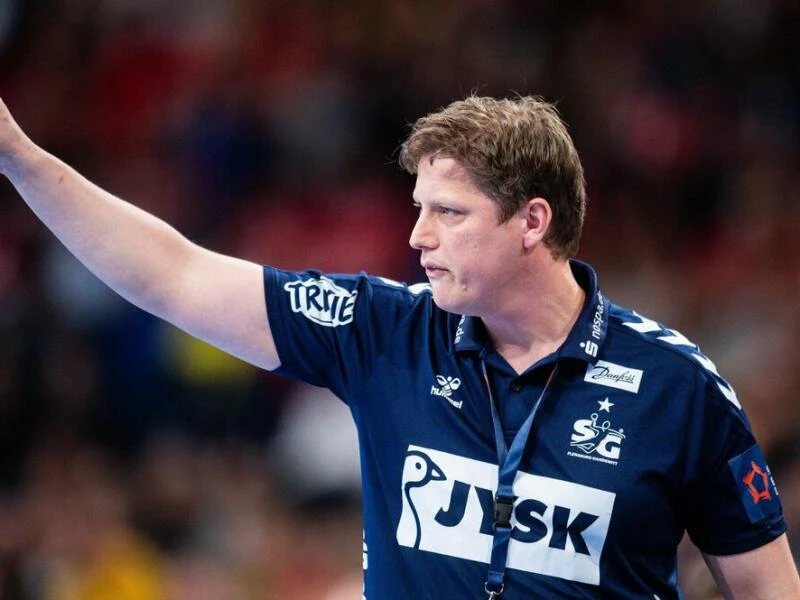 Trainer Nicolej Krickau von der SG Flensburg-Handewitt