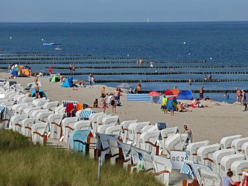 Sommerwetter an der Ostsee