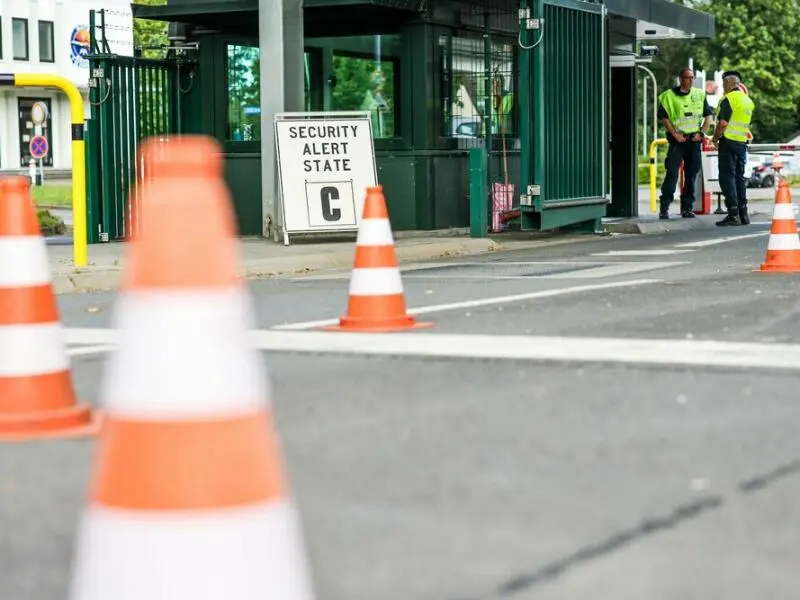 Zweithöchste Sicherheitsstufe an Nato-Flugplatz Geilenkirchen