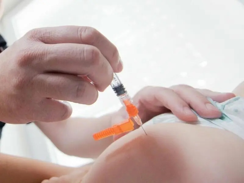 Impfung bei Kindern