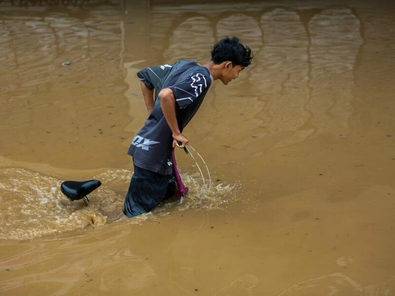 Unwetter in Thailand