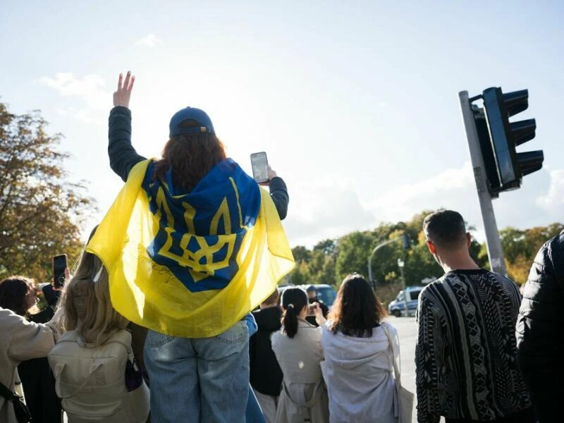 Ukrainischer Präsident Selenskyj in Berlin