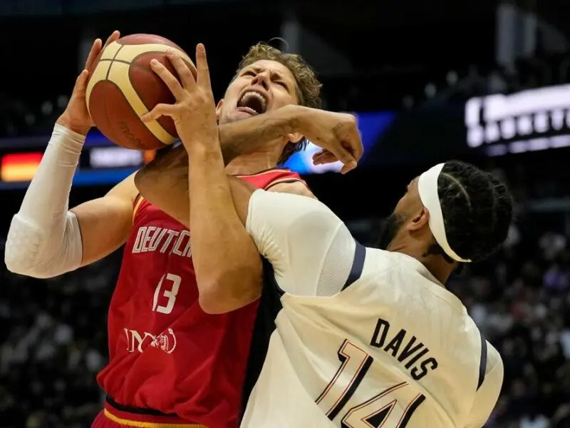 Basketball: Länderspiel  USA - Deutschland