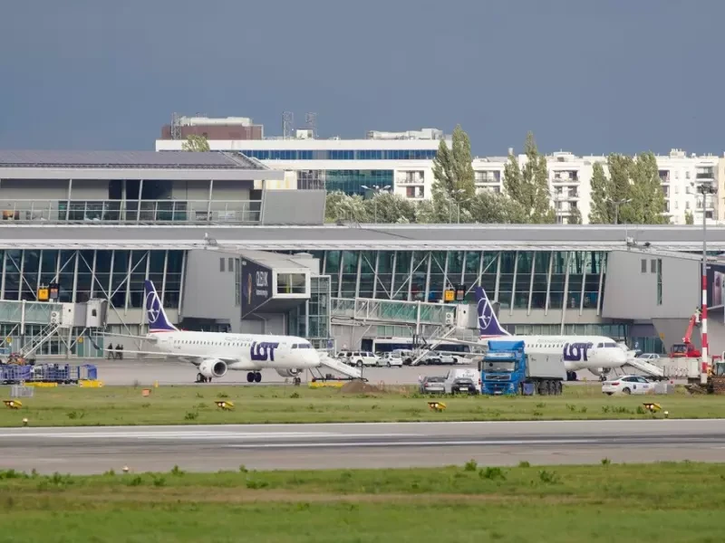 Chopin-Flughafen in Warschau