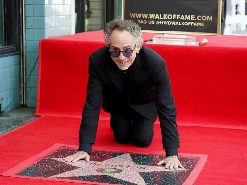 Tim Burton bekommt Stern auf Walk of Fame