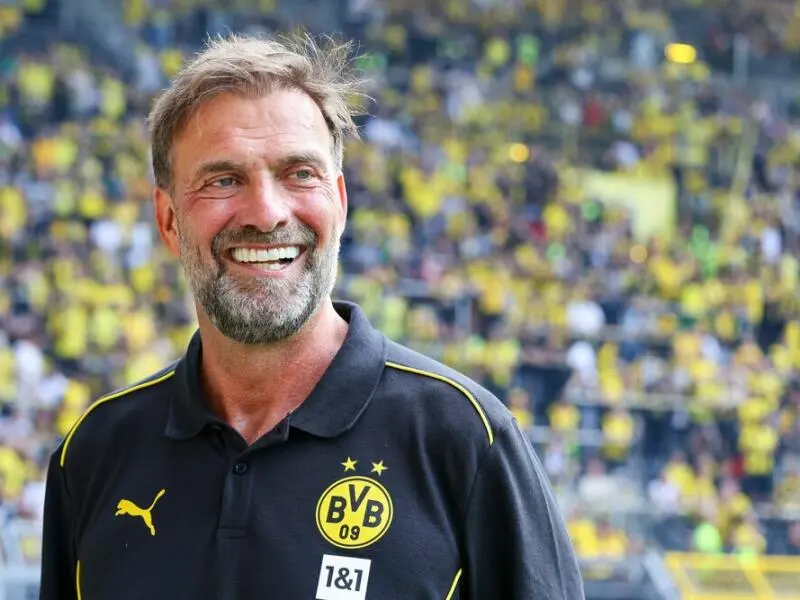 Jürgen Klopp beim Abschiedsspiel für BVB-Profis