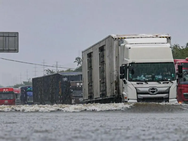 Unwetter in China