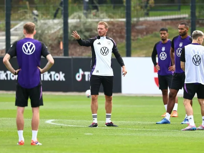 Fußball - Training Nationalmannschaft