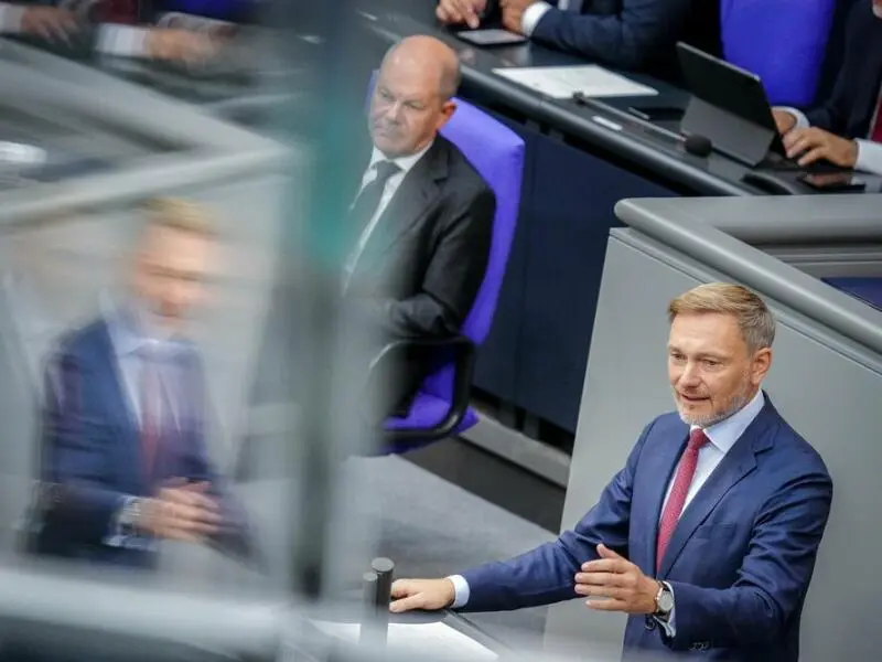 Haushaltswoche im Bundestag